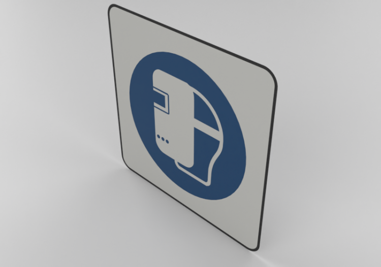 Mandatory welding mask - M019 - ACCA software