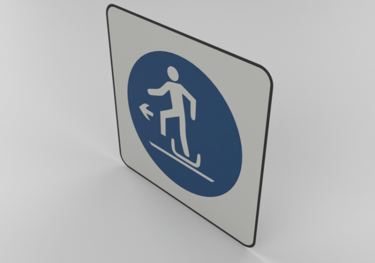 Descendre à gauche de la luge – M050 - ACCA software
