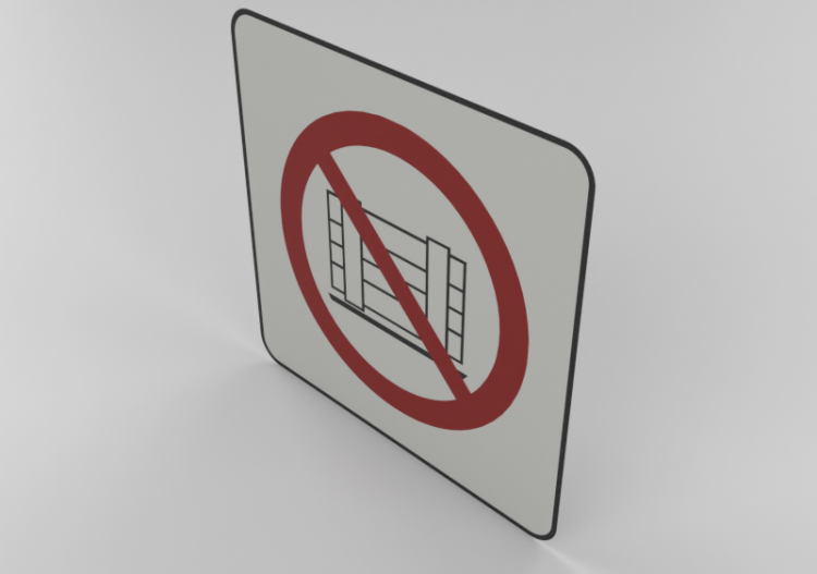 Do not obstruct the passage - P023 - ACCA software