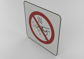 Forbidden to perform hot work - P039
