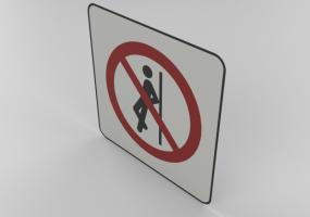 Do not lean on - P041