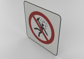 Prohibition for people in a state of intoxication - P043