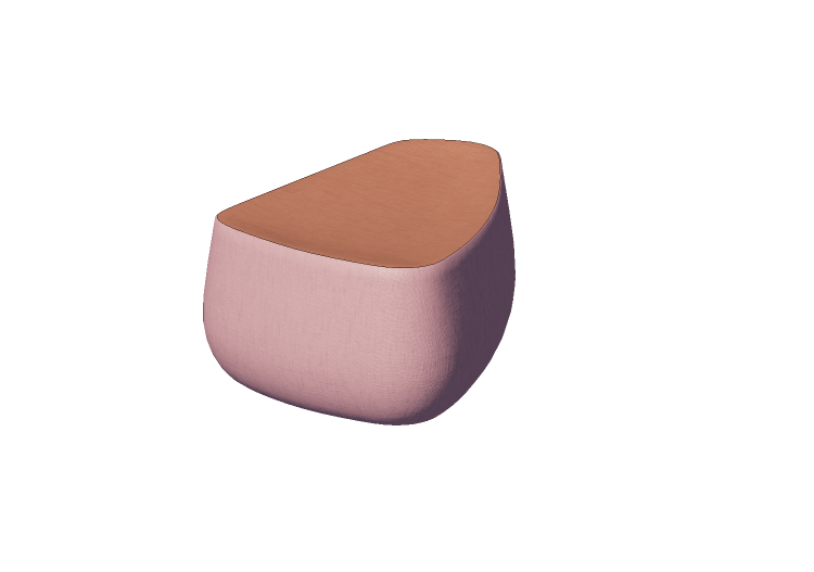 Cadeira 3D - Pufe - Moroso - Fjord - FJ0 - 017 - Moroso Cadeira 3D - Pufe - Moroso - Fjord - FJ0 - 017 - Moroso