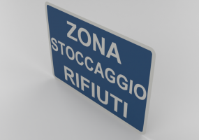 Waste storage area