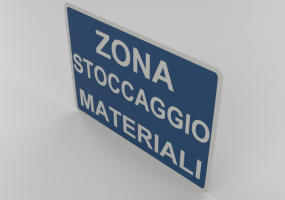 Materiallagerbereich.