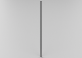 Rohrform für Verkehrszeichen 200cm.