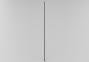 Tubulaire pour signalisation routière 300cm