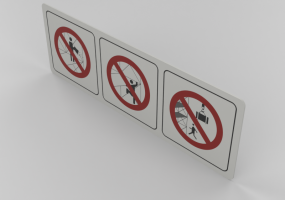 Signage plate 05