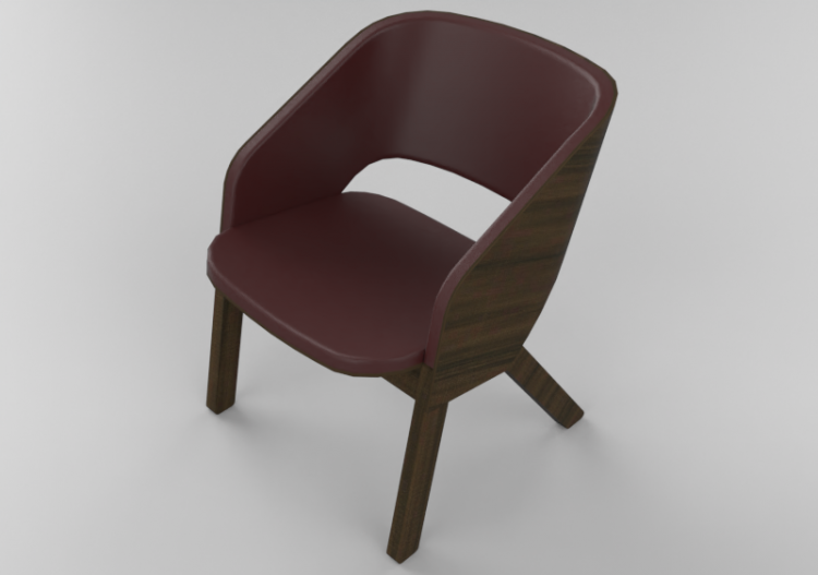 3D Sessel und Sofas - Stoffsessel - Ton - 363/404 - ACCA...