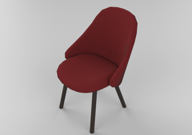 Poltronas y Sofás 3D - Poltrona de tela - Ton - 313/414 -...