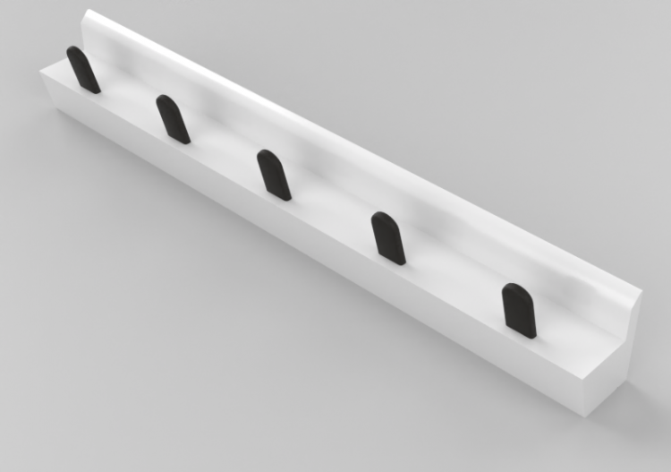 Accessoires 3D - Porte-manteaux mural - Karl Andersson &...