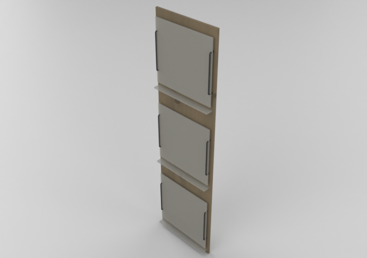 Librerías y Contenedores 3D - Revistero de pared - Karl...