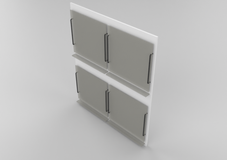 3D Bookshelves and Containers - Wall mounted magazine...
