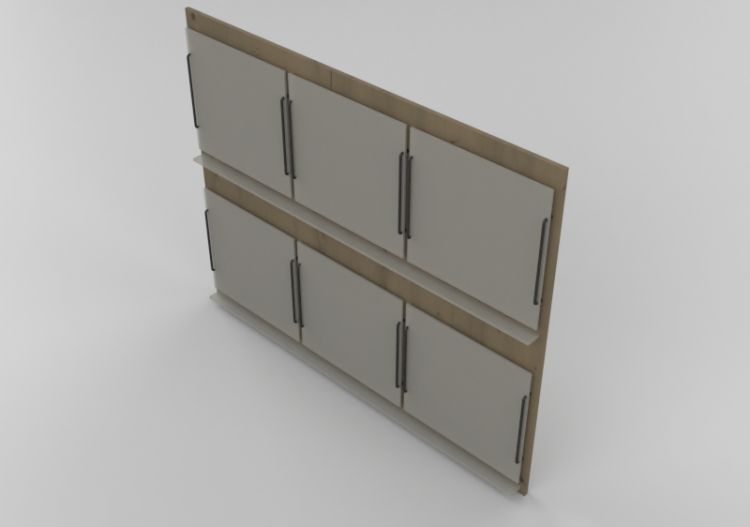 3D Book shelf - Wall mounted magazine holder - Karl...