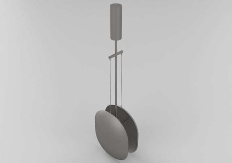 Lâmpada pingente 3D - Lâmpada pingente - Norr 11 - Clam Raw...