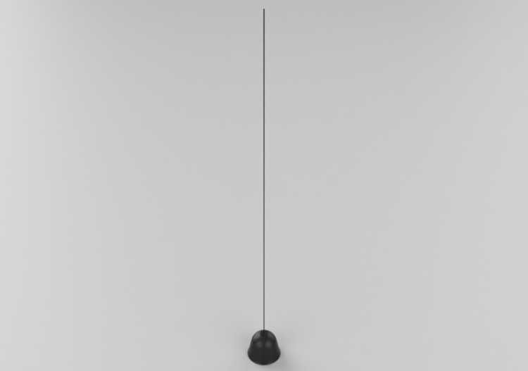 3D Schwebende Lampe - Hängelampe - Norr 11 - Cloche One...
