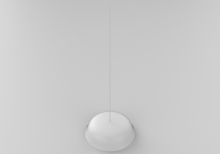 3D Schwebende Lampe - Hängelampe - Norr 11 - Cloche Three...