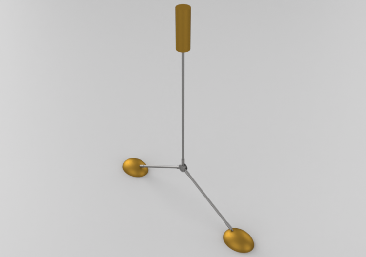 3D Schwebende Lampe - Hängelampe - Norr 11 - Drop - ACCA...