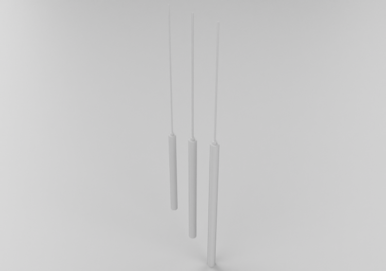 Lámpara colgante 3D - Lámpara colgante - Norr 11 - Pipe Set...