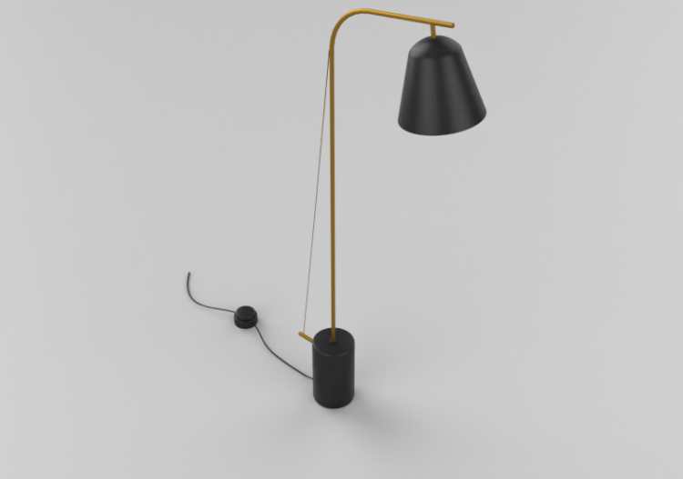 Lampada da terra 3D - Lampada da terra - Norr 11 - Line One...