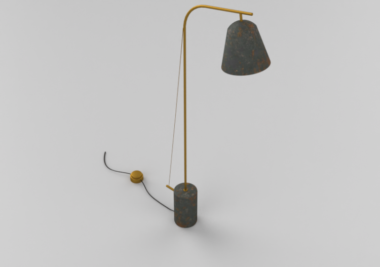 Lampada da terra 3D - Lampada da terra - Norr 11 - Line One...