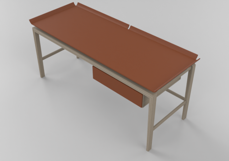 3D Tables - Wood Table - Artzzi - Elis - ACCA software
