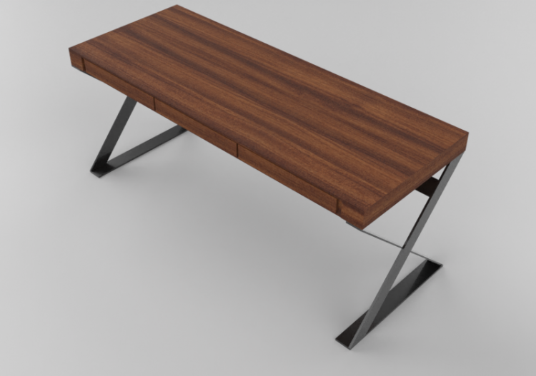 Tables 3D - Table en bois - Artzzi - Leblon - ACCA software