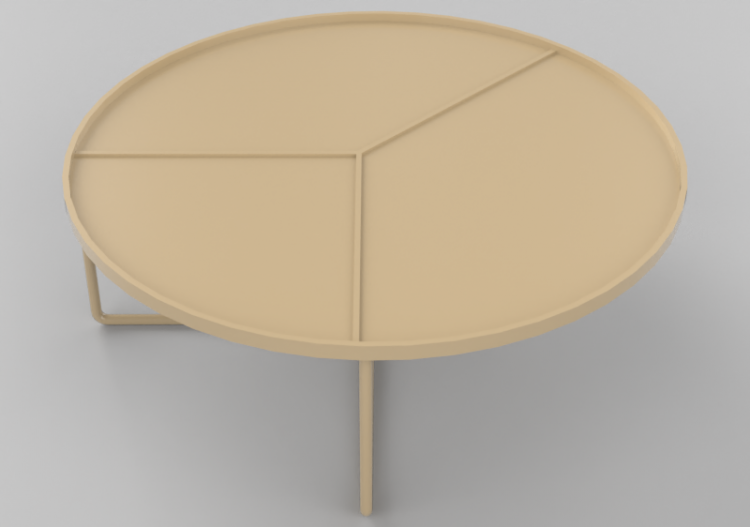 3D Tables - Wood Table - Artzzi - Arena - ACCA software