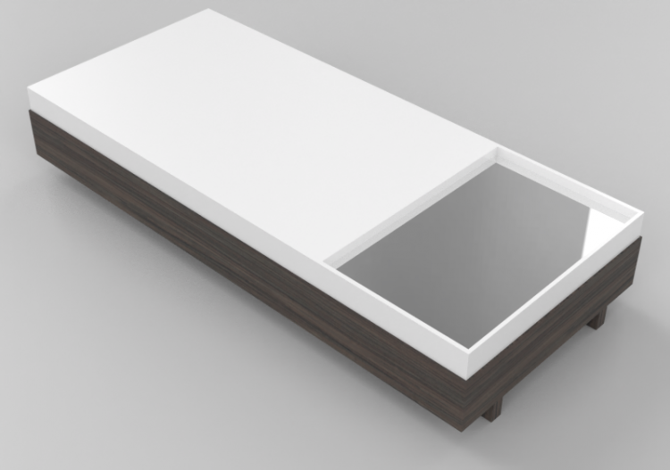 3D Tables - Wood Table - Artzzi - Boxy - ACCA software