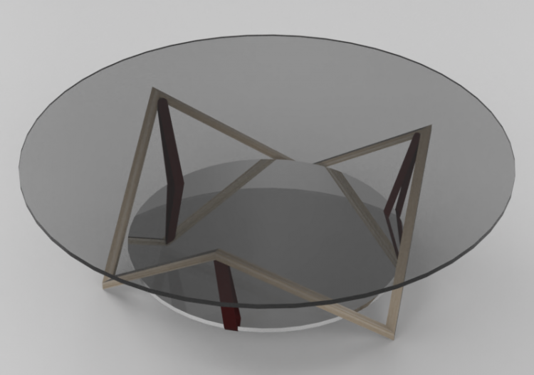 3D Tisch - Holztisch - Artzzi - Kouros - ACCA software