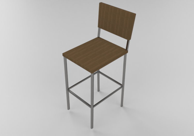 3D Chairs - Stool - Artzzi - Angra - ACCA software