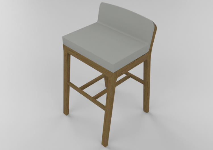 Chaises 3D - Tabouret - Artzzi - Gavea - ACCA software