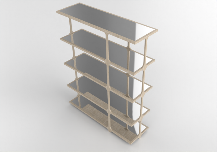 Estantes 3D - Estante de madeira - Artzzi - Joca - ACCA...