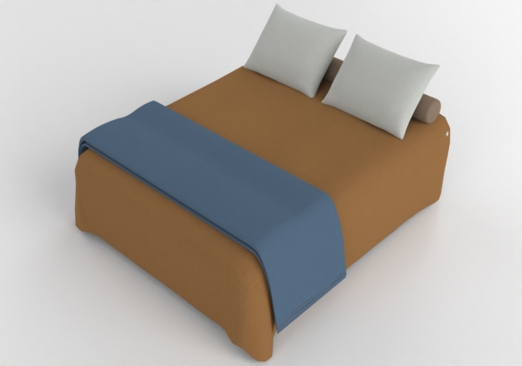 Lits 3D - Lit deux places - Artzzi - Minos - ACCA software