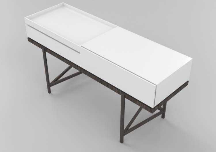 3D Schränke und Kommoden - Holzschrank - Artzzi - Supra -...