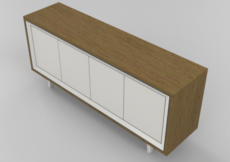 Armoires 3D - Meuble en bois - Artzzi - Strike - ACCA...