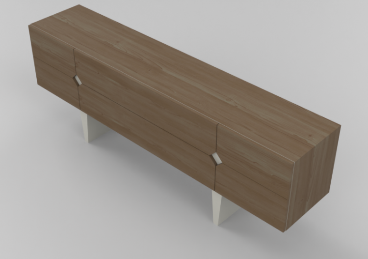 Wardrobes and Cabinets 3D - Wooden Cabinet - Artzzi -...