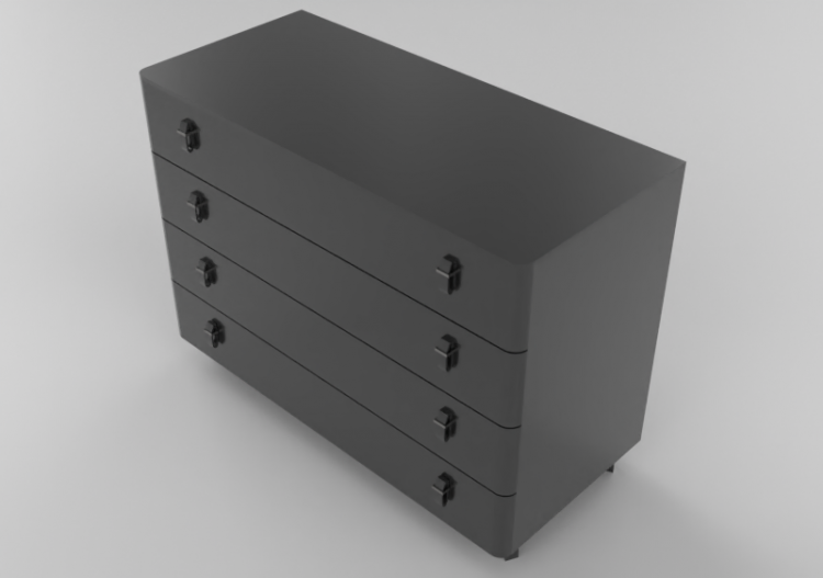 Wardrobes and Cabinets 3D - Wooden Cabinet - Artzzi -...