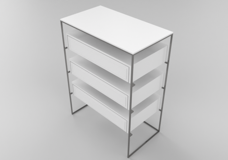Wardrobes and Cabinets 3D - Wooden Cabinet - Artzzi -...