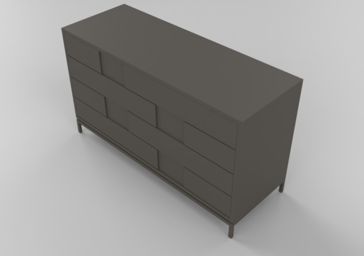 Wardrobes and Cabinets 3D - Wooden Cabinet - Artzzi -...