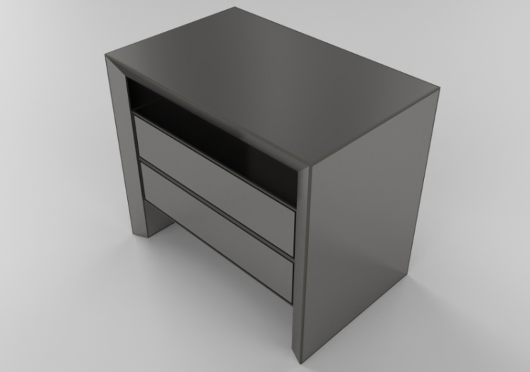 Wardrobes and Cabinets 3D - Wooden Cabinet - Artzzi - Mudo...