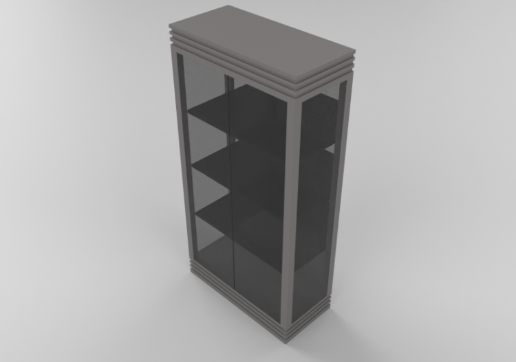 Wardrobes and Cabinets 3D - Wooden Cabinet - Artzzi -...