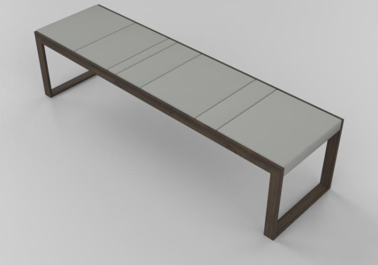 3D Benches - Wooden Bench - Artzzi - Fibonacci - ACCA...