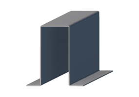 Perfilados 3D - 40x165x80x2.5