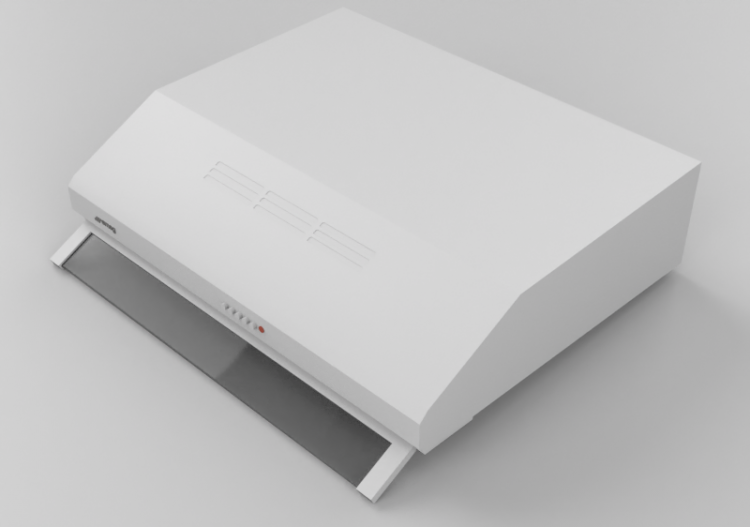 Elettrodomestici 3D - Cappa integrata, 60 cm, bianca – Smeg...