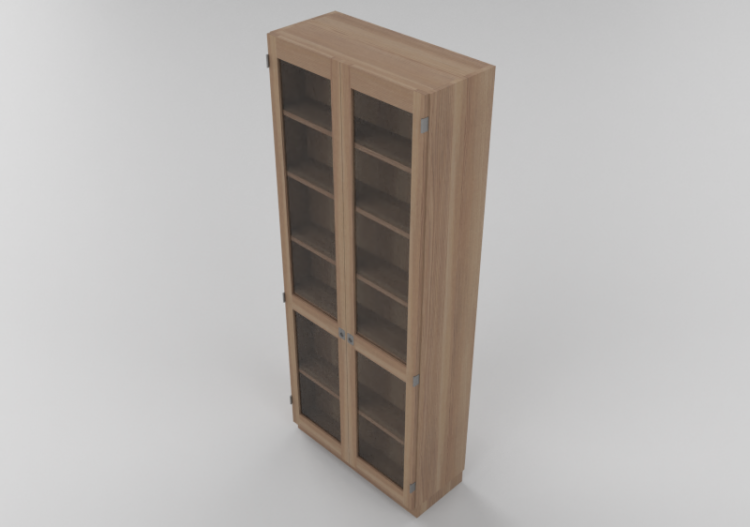 3D Book shelf - Wooden showcase - Karl Andersson & Söner -...
