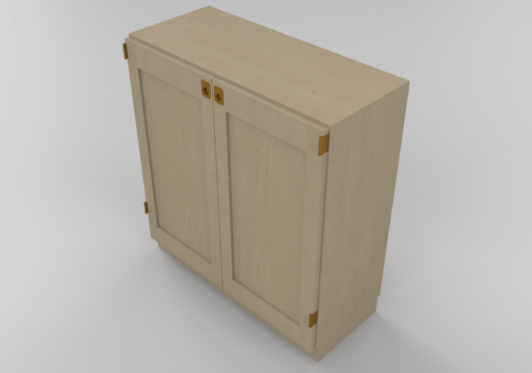 3D Bücherregal und Behälter - Holzschrank - Karl Andersson...