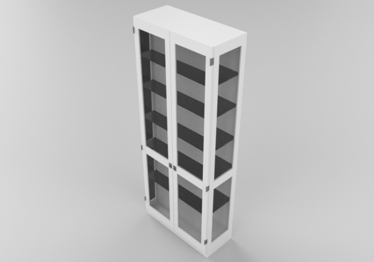 3D Book shelf - Wooden showcase - Karl Andersson & Söner -...