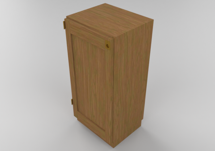 Librerías y Contenedores 3D - Mueble de madera - Karl...