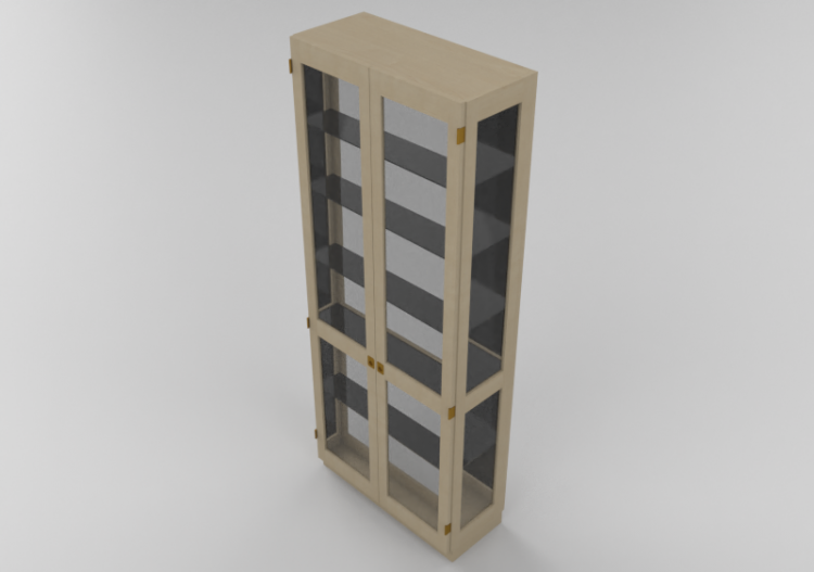 Librerie 3D - Vetrina in legno - Karl Andersson & Söner -...